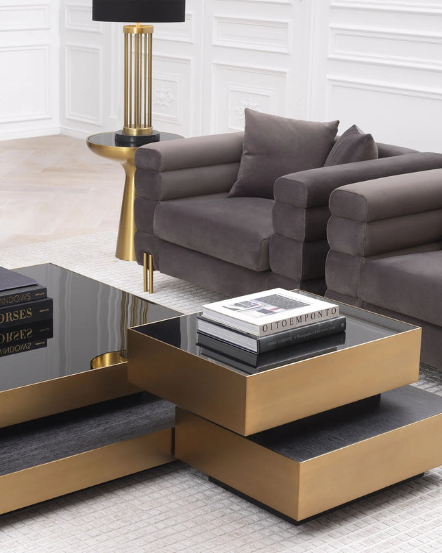 EICHHOLTZ | CHAIR YORK - SAVONA GREY VELVET