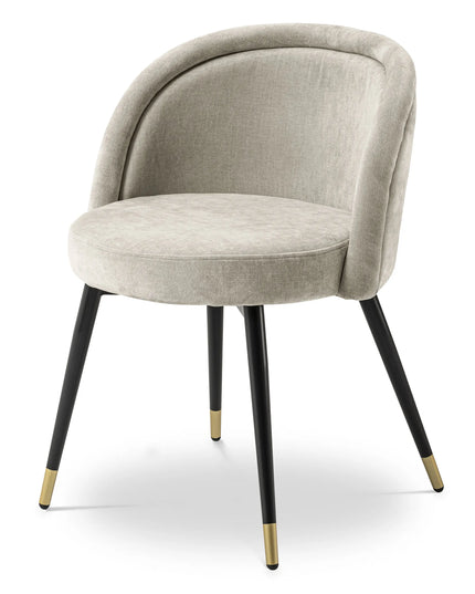 EICHHOLTZ | DINING CHAIR CHLOÉ SET OF 2 - CLARCK SAND
