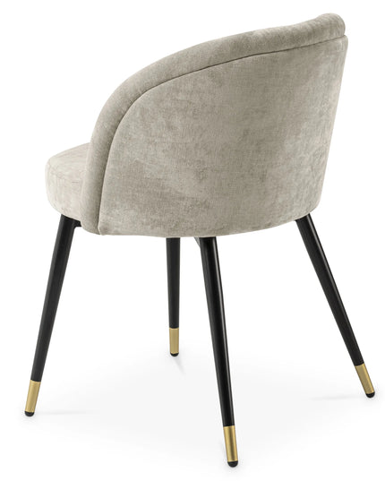 EICHHOLTZ | DINING CHAIR CHLOÉ SET OF 2 - CLARCK SAND