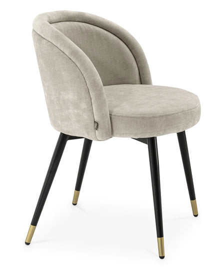 EICHHOLTZ | DINING CHAIR CHLOÉ SET OF 2 - CLARCK SAND
