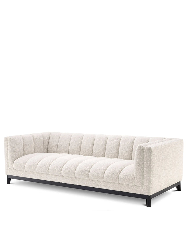 EICHHOLTZ | SOFA DITMAR - BOUCLÉ CREAM