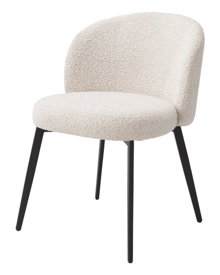 EICHHOLTZ | DINING CHAIR LlOYD SET OF 2 - BOUCLÉ CREAM