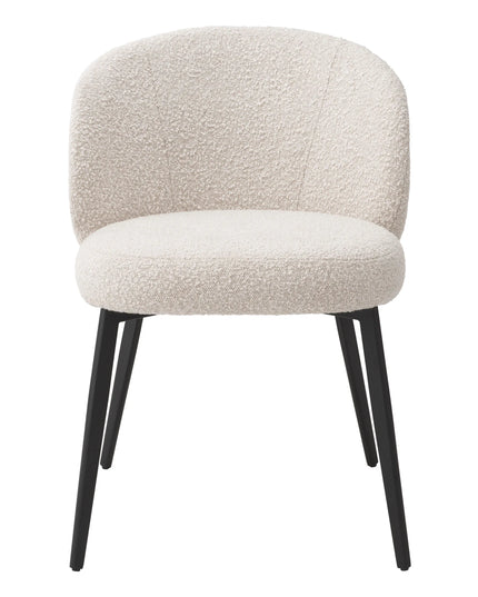 EICHHOLTZ | DINING CHAIR LlOYD SET OF 2 - BOUCLÉ CREAM