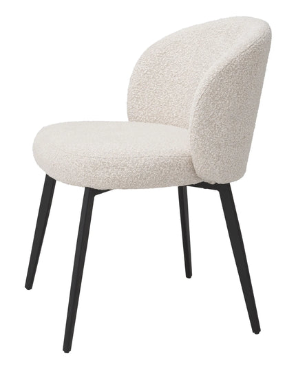 EICHHOLTZ | DINING CHAIR LlOYD SET OF 2 - BOUCLÉ CREAM
