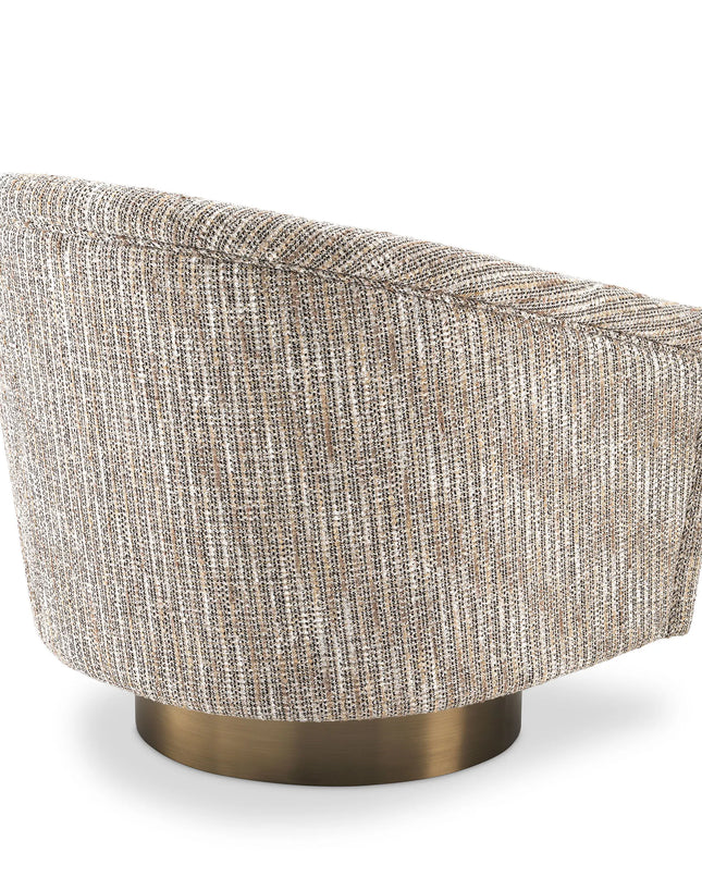 EICHHOLTZ | SWIVEL CHAIR CATENE - MADEMOISELLE BEIGE