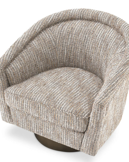 EICHHOLTZ | SWIVEL CHAIR CATENE - MADEMOISELLE BEIGE