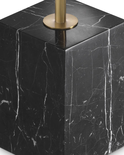 EICHHOLTZ | SIDE TABLE COLE - BLACK MARBLE