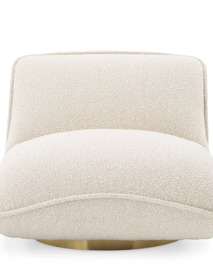 EICHHOLTZ | SWIVEL CHAIR RELAX - BOUCLÉ CREAM