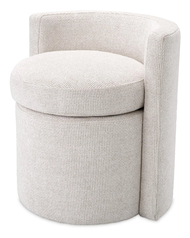 EICHHOLTZ | STOOL ARCADIA - OFF WHITE
