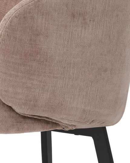 EICHHOLTZ | DINING CHAIR LlOYD WITH ARM SET OF 2 - SISLEY PINK