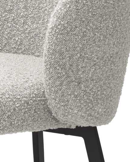 EICHHOLTZ | DINING CHAIR LlOYD SET OF 2 - BOUCLÉ GREY