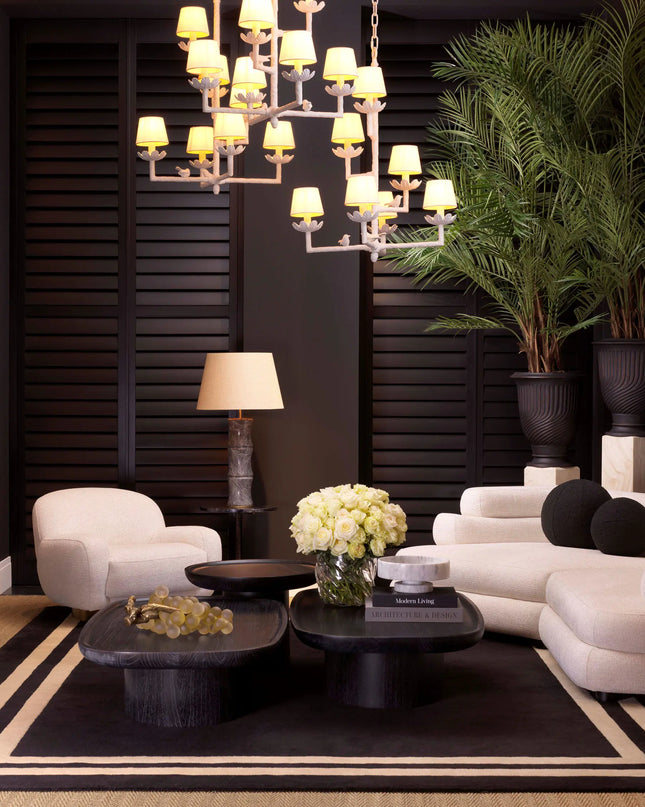 EICHHOLTZ | SWIVEL CHAIR UDINE - OFF WHITE