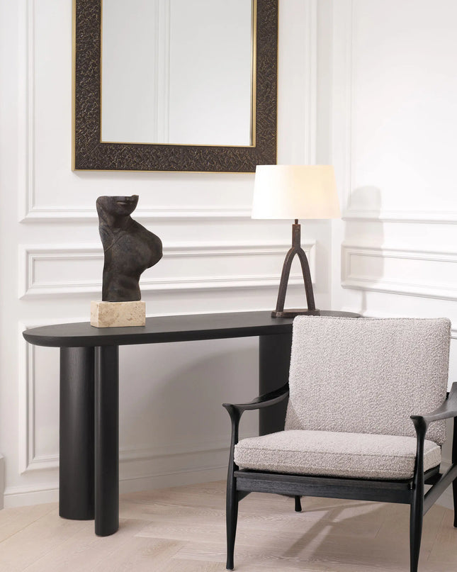 EICHHOLTZ | CHAIR MANZO - BLACK FINISH