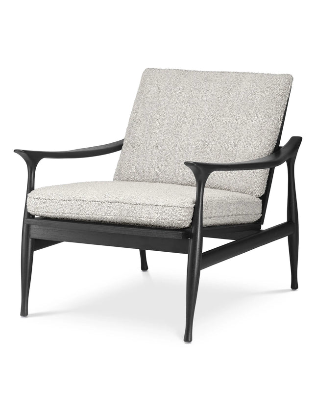 EICHHOLTZ | CHAIR MANZO - BLACK FINISH