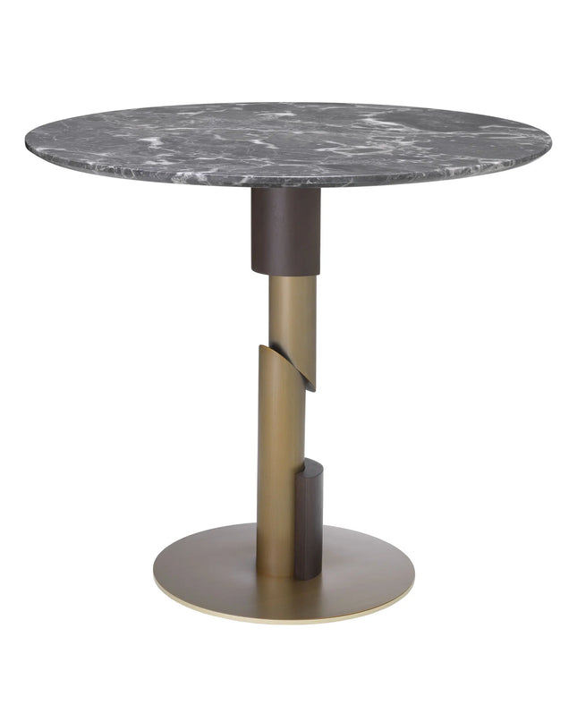 EICHHOLTZ | DINING TABLE FLOW - GREY MARBLE