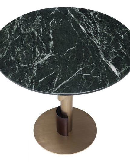 EICHHOLTZ | DINING TABLE FLOW - GREEN MARBLE
