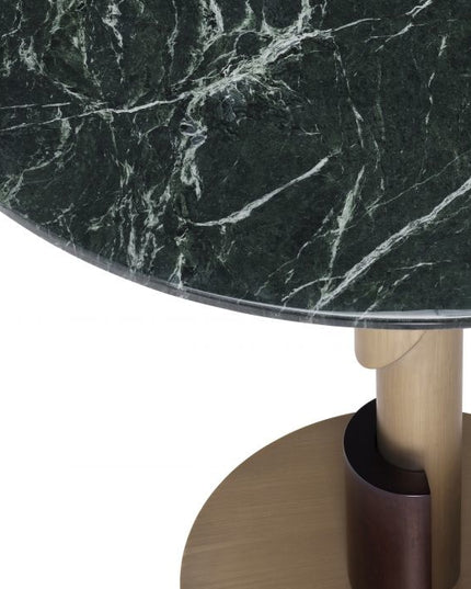 EICHHOLTZ | DINING TABLE FLOW - GREEN MARBLE