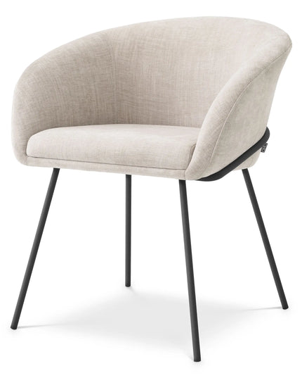 EICHHOLTZ | DINING CHAIR CAMPUS - SISLEY BEIGE