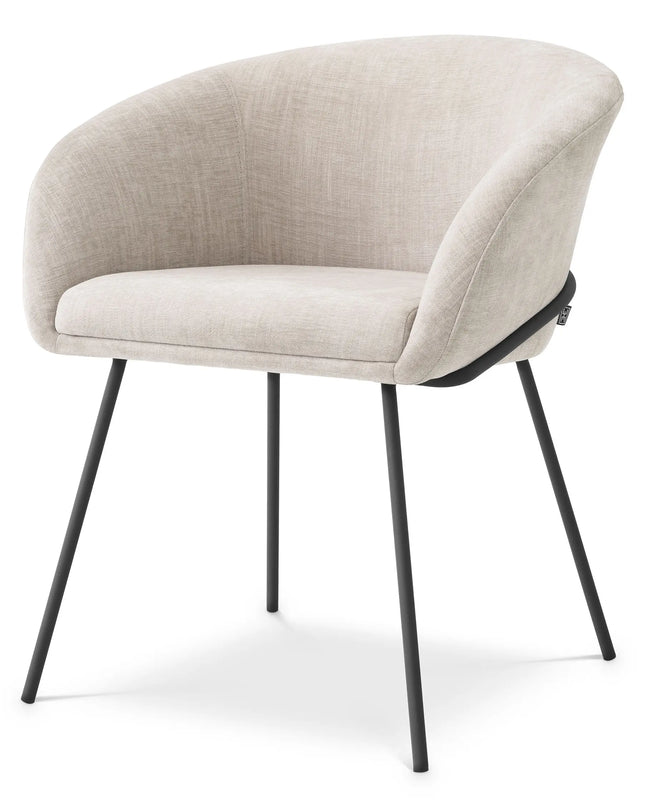 EICHHOLTZ | DINING CHAIR CAMPUS - SISLEY BEIGE