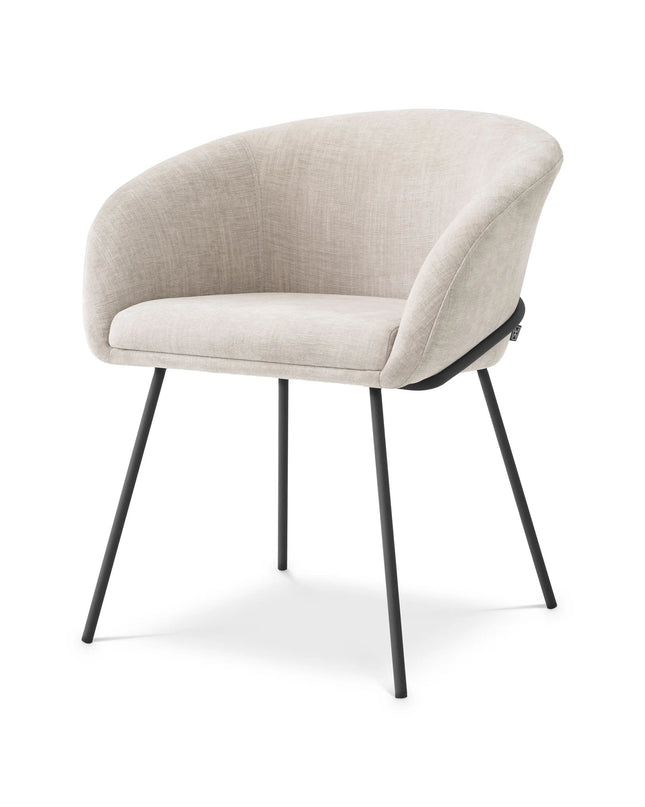 EICHHOLTZ | DINING CHAIR CAMPUS - SISLEY BEIGE