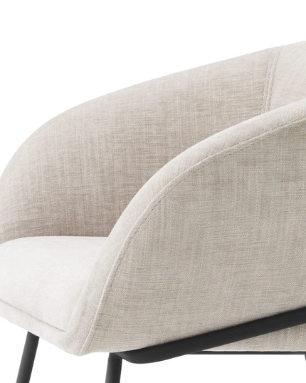 EICHHOLTZ | DINING CHAIR CAMPUS - SISLEY BEIGE