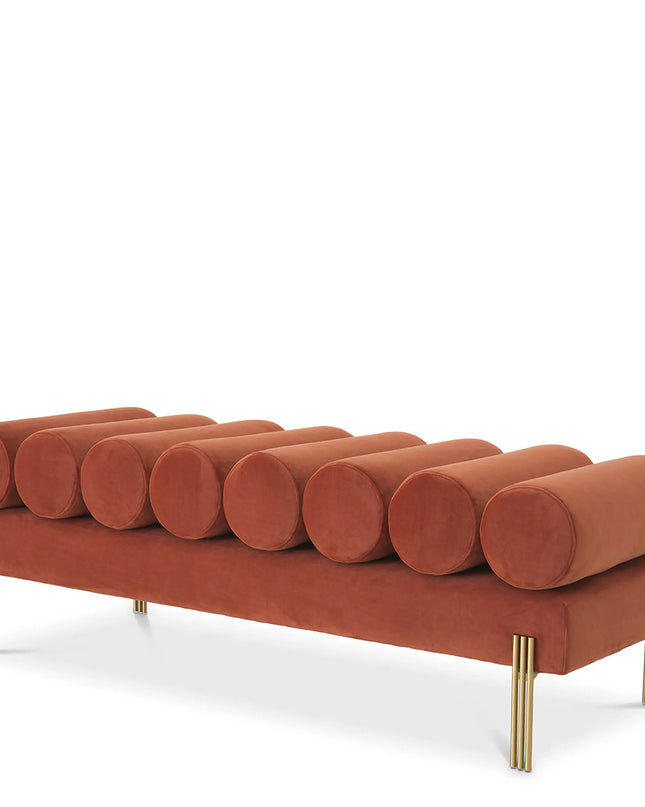 EICHHOLTZ | BENCH OXLEY - ORANGE