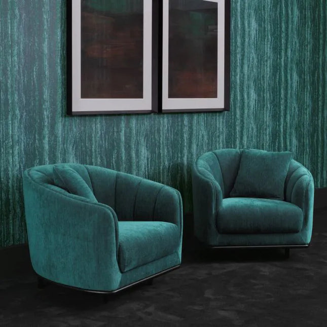 EICHHOLTZ | CHAIR AGOSTINO - PAVILION SEA GREEN