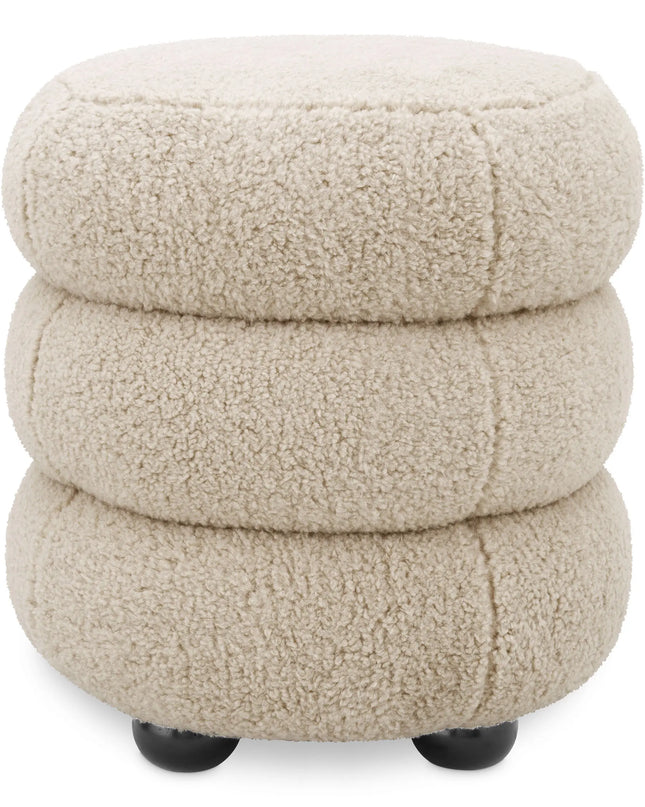 EICHHOLTZ | STOOL TULUM - BRISBANE CREAM