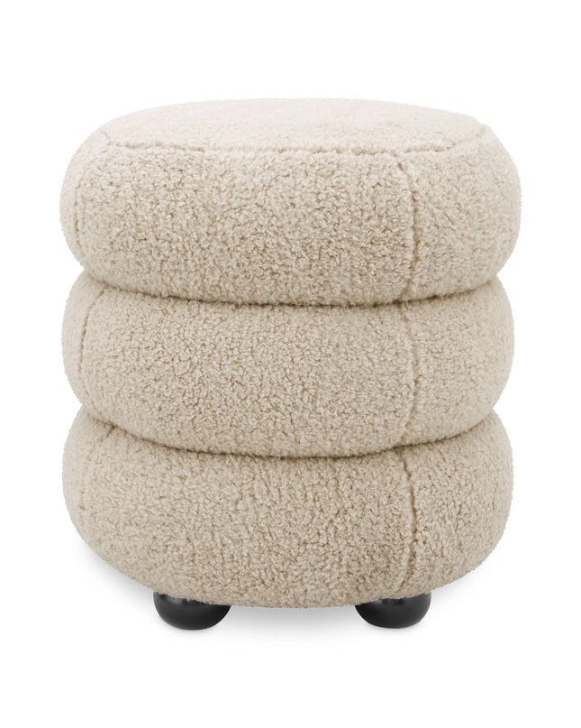 EICHHOLTZ | STOOL TULUM - BRISBANE CREAM