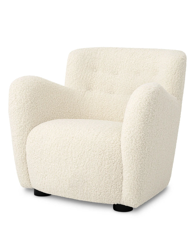 EICHHOLTZ | CHAIR BIXBY - FAUX SHERLING