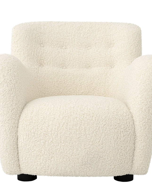 EICHHOLTZ | CHAIR BIXBY - FAUX SHERLING