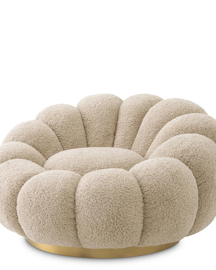 EICHHOLTZ | SWIVEL CHAIR MELLO - CANBERRA SAND