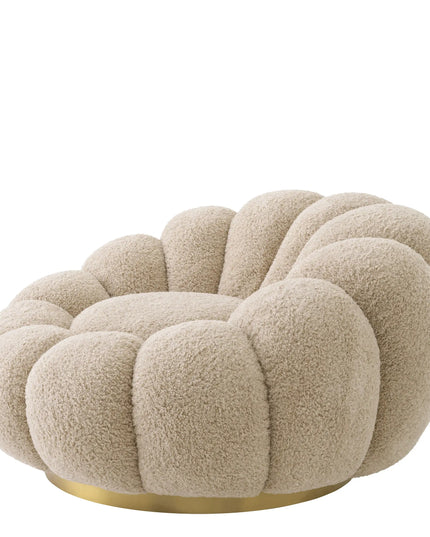 EICHHOLTZ | SWIVEL CHAIR MELLO - CANBERRA SAND