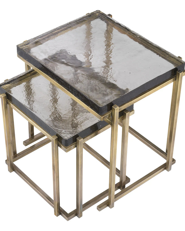 EICHHOLTZ | SIDE TABLE NIEMEYER SET OF 2