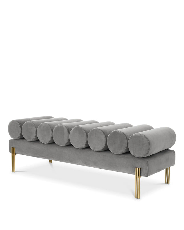 EICHHOLTZ | BENCH OXLEY - LIGHT GREY