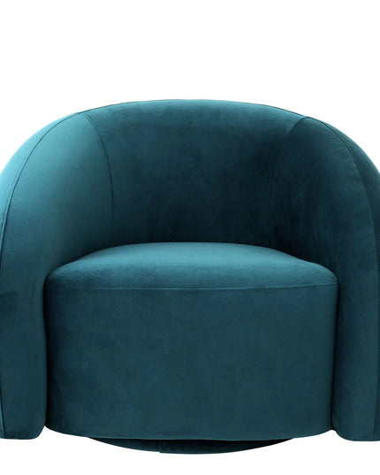 EICHHOLTZ | SWIVEL CHAIR NOVELLE - SEA GREEN VELVET - SHOWROOM ARTIKEL