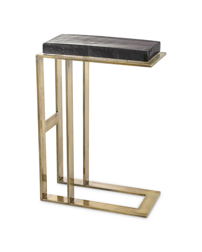 EICHHOLTZ | SIDE TABLE PIERRE - VINTAGE BRASS FINISH