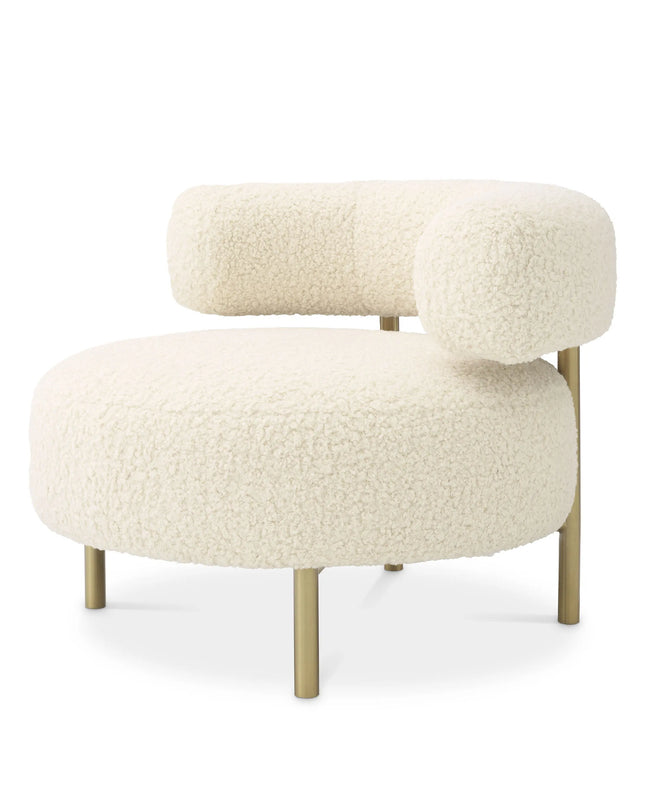 EICHHOLTZ | CHAIR THOMPSON - FAUX SHERLING
