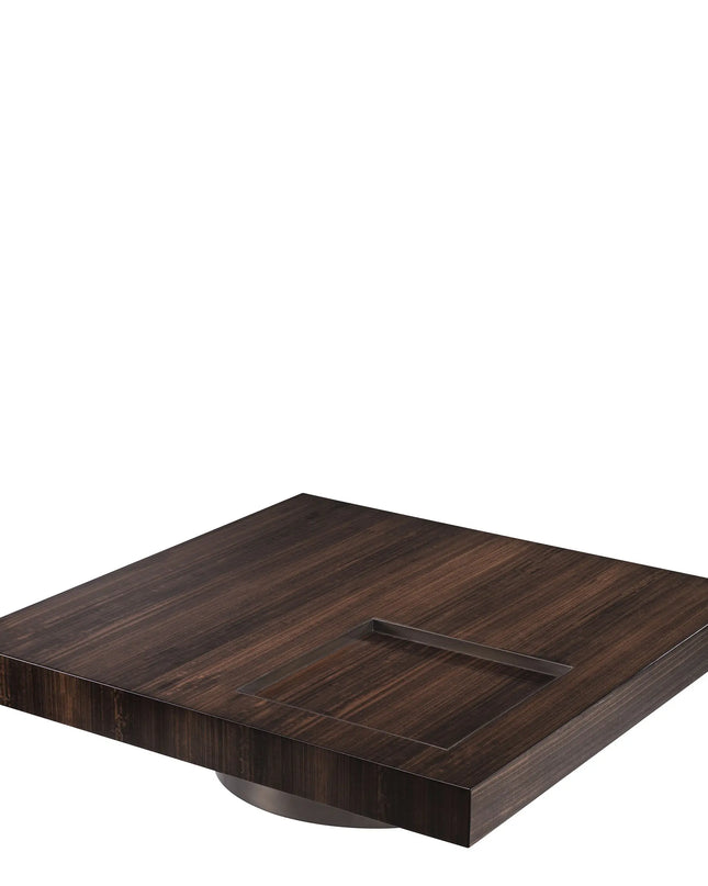 EICHHOLTZ | COFFEE TABLE OTUS SQUARE - BRONZE FINISH
