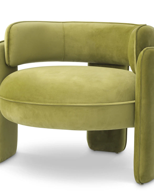 EICHHOLTZ | CHAIR CHAPLIN - VINTAGE GREEN VELVET