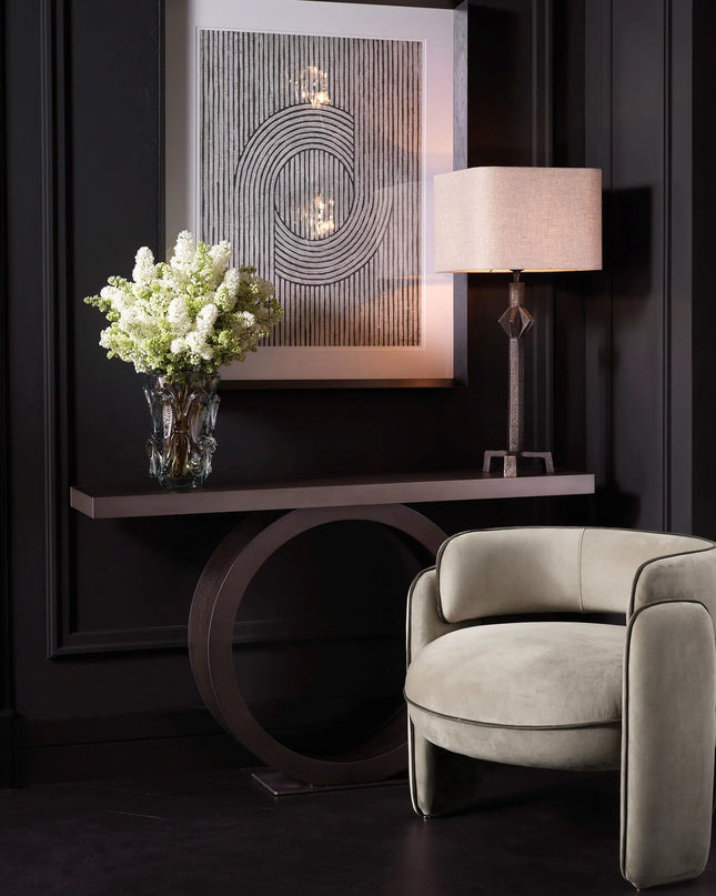 EICHHOLTZ | CHAIR CHAPLIN - GREIGE VELVET