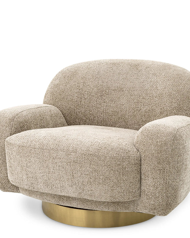 EICHHOLTZ | SWIVEL CHAIR UDINE - SAND