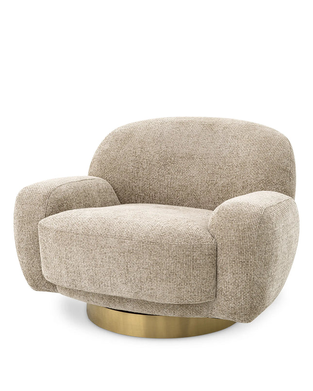 EICHHOLTZ | SWIVEL CHAIR UDINE - SAND