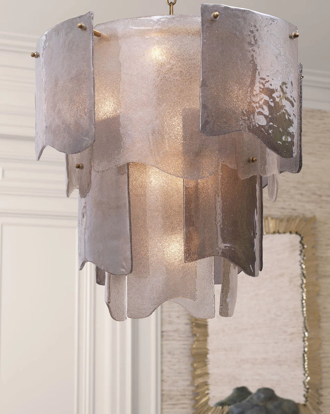 EICHHOLTZ | CHANDELIER ASINARA S - SMOKE GLASS