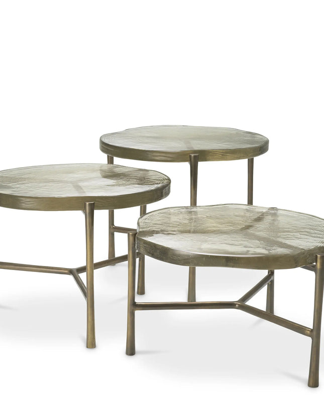 EICHHOLTZ | COFFEE TABLE BALDOVINI SET OF 3