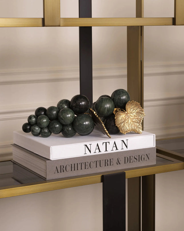 EICHHOLTZ | OBJECT VINTAGE GRAPES - GREEN MARBLE