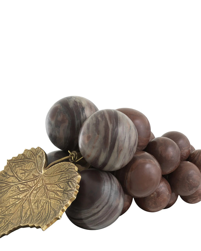 EICHHOLTZ | OBJECT VINTAGE GRAPES - RED MARBLE