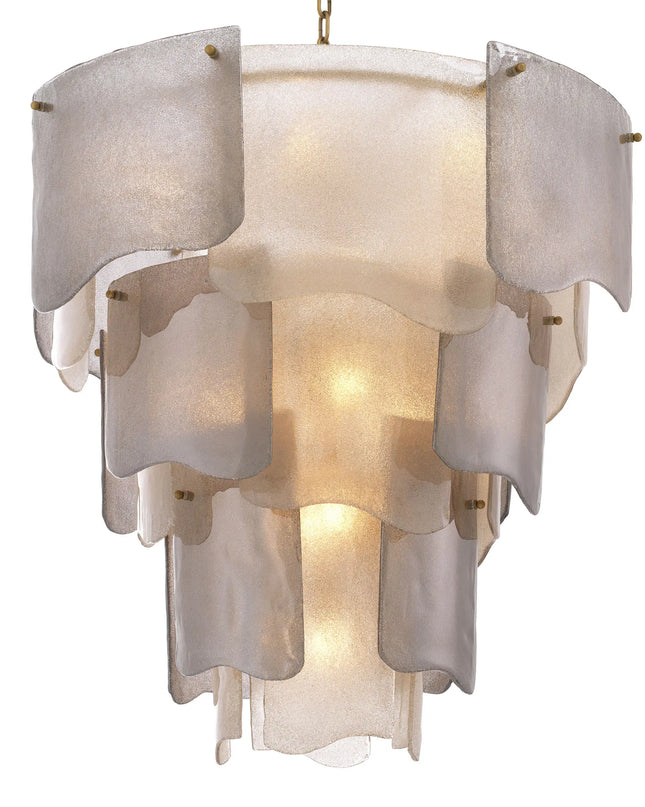 EICHHOLTZ | CHANDELIER ASINARA L - SMOKE GLASS