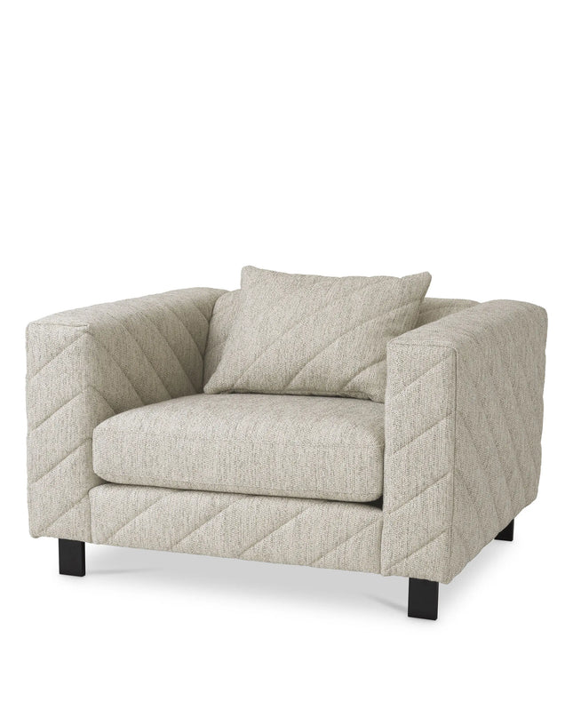 EICHHOLTZ | CHAIR AVELLINO - LIGHT GREY