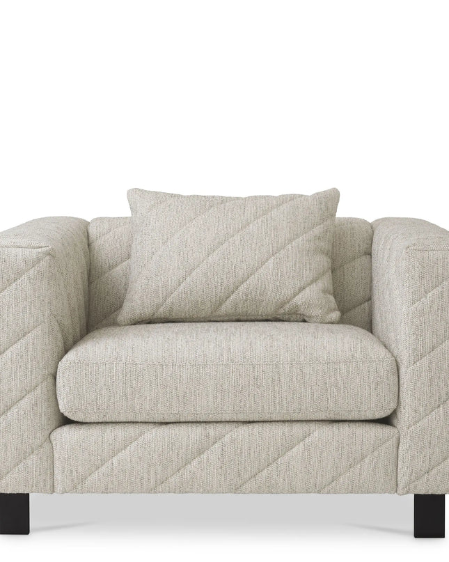 EICHHOLTZ | CHAIR AVELLINO - LIGHT GREY